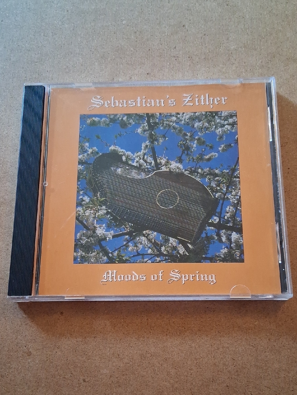 Sebastian's Zither - Moods of Spring CD (Orange & Blue Cover)
